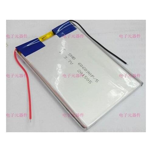 Mobile power polymer core 606090 ultra thin polymer core battery 4000 MAH battery Rechargeable Li-ion Cell Rechargeable Li-ion C