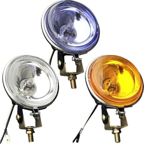 Mini 3 inch Halogen bulb Car truck spotlight Offroad 4x4 fog light 4WD Autos driving headlamp ATV Replacement headlights 12V/24V
