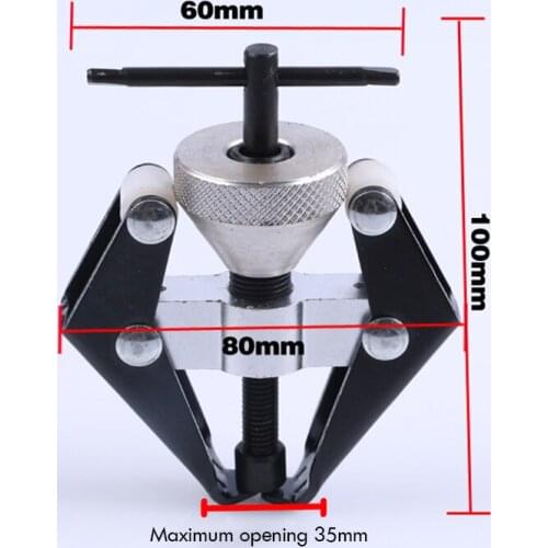 Windshield Wiper Arm Remover Two Claw Puller Adjustable Versatile Clamp Car Auto Wiper Arm Terminal Cleaner Remover Puller