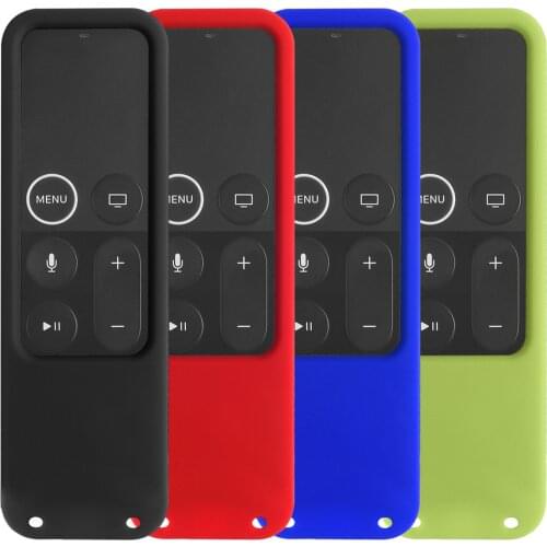 Premium Silicone Protective Cover For Apple TV 4K 4th 5th Gen Remote Control Honeycomb Warm Tips Shockproof Case For TV Remote
