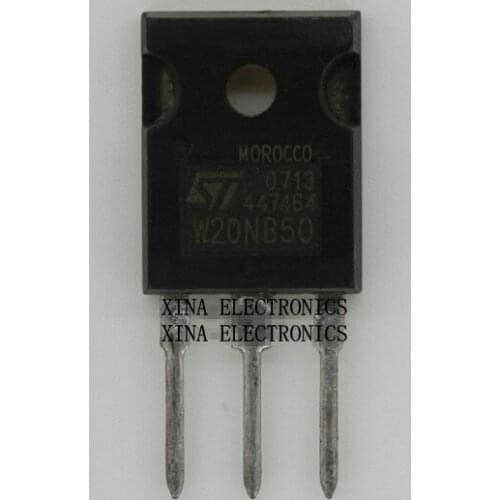STW20NB50 W20NB50 20NB50 20A/500V TO-247 MOSFET ROHS ORIGINAL 10PCS/lot Free Shipping Electronics composition kit