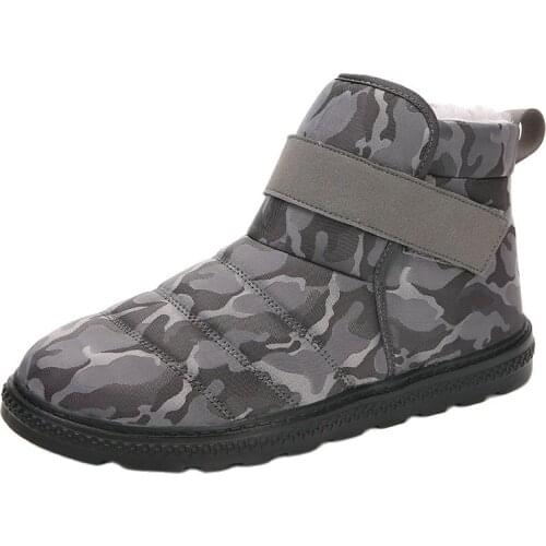 SUSHAN Mens Winter Boots