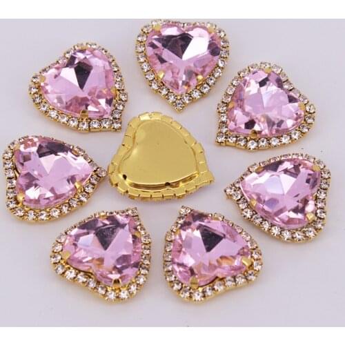 20pcs/set Flower Rhinestone Button for Clothes Metal Button for Wedding Hair DIY Accessories Decorative for DIY craft