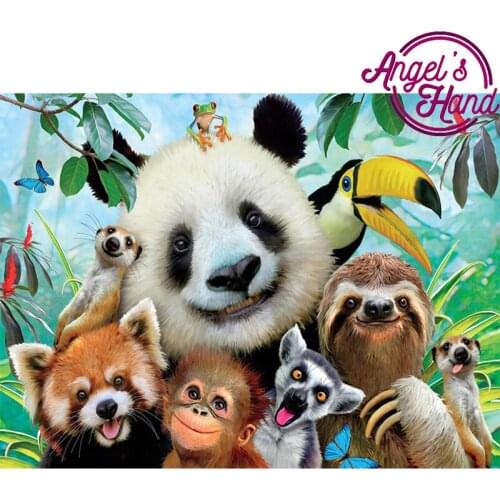 Diy Diamond Painting Cross Stitch panda and money square Rhinestone Diamond Embroidery Animals Diamond mosaic,3d Pictures,5d art