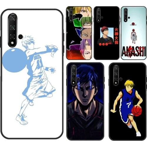Kuroko No Basket Anime For Huawei Nova 5T 2 3 i Case For Huawei Y5 Y6 2017 2018 Y9 Y7 2019 Y6P Y5P 2020 Coque