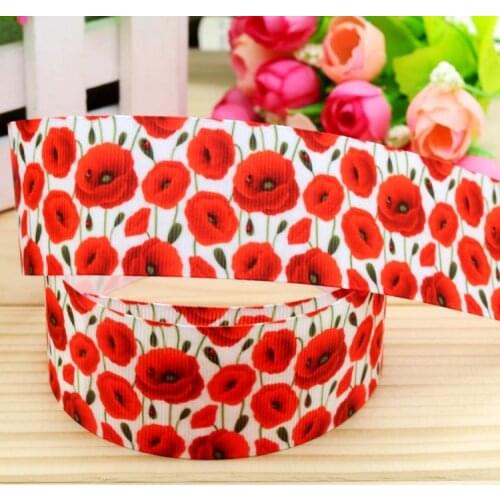 DHK 1.5'' Free shipping flowers printed grosgrain ribbon hairbow headwear party decoration diy wholesale OEM 38mm P5263