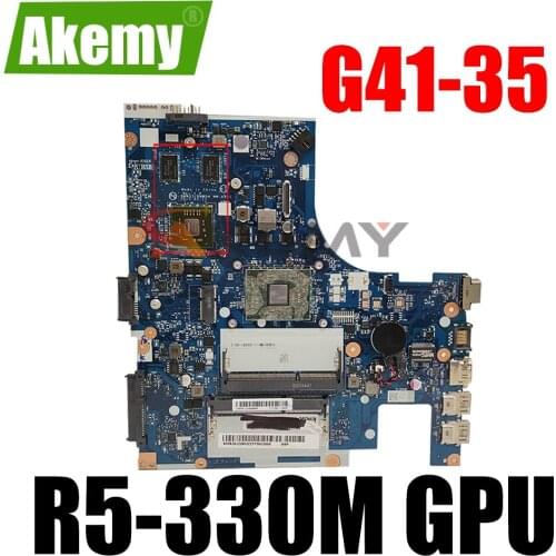 For lenovo G41-35 Laptop motherboard G41-35 BMWQ3/BMWQ4 NM-A401 R5 330M GPU Motherboard ( FOR AMD CPU ) tested 100% work