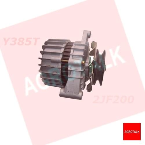 Alternator 2JF200, 12V for Yangdong Y380T / Y385T engine, part number: Y385T-1-12100