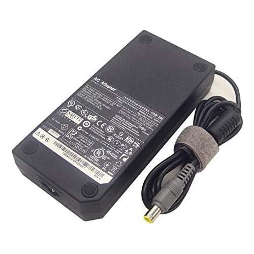 Huiyuan Fit for 7.95.5 170W 20V 8.5A AC Laptop Charger Adapter Power Supply For Lenovo ThinkPad W530 W520