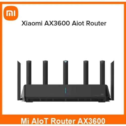 Xiaomi AX3600 AIoT Router Wifi 6 Dual-Band 2976Mbs Gigabit Rate Security Encryption Mesh Wifi External Signal Amplifier