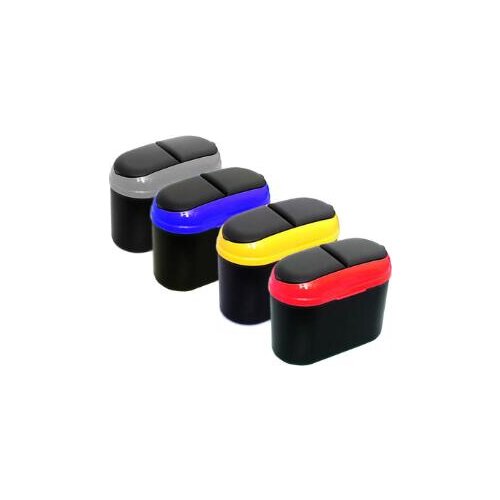 Mini Auto Car Trash Rubbish Can Garbage Dust Case Holder Car Trash Bin