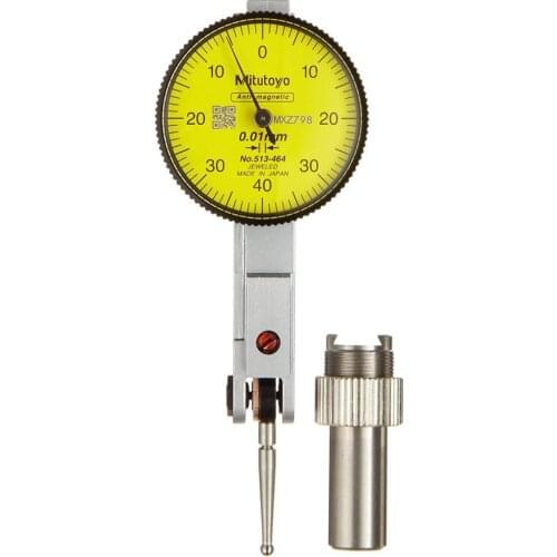 MITUTOYO 513-464-10E TI-413EX Measuring Range 0.8mm/0.01 0-40-0 Lever Indicator Japan made Dial Indicators