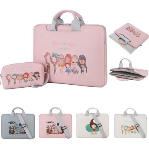 Cartoon Laptop bag for Dell Asus Lenovo HP Acer Handbag Computer 11 13 14 15 inch for Macbook Air Pro Notebook 15.6 Sleeve Case