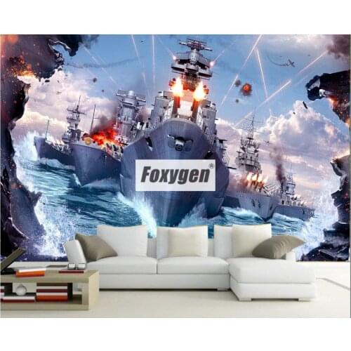 Customzied NON-WOVEN Wallpaper mural with kinds of nice 3D flowers animals Forest abstract landscapes cities and trees designs