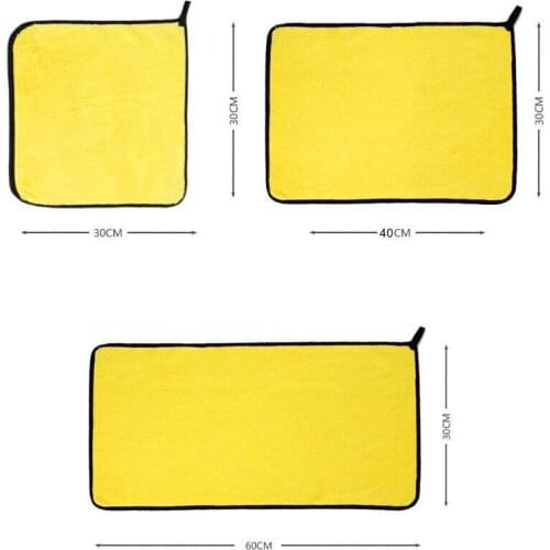 Car Cleaning Drying Wash Microfiber Towel for KIA QL KX5 Geely Emgrand 7 EC7 EC715 EC718 Emgrand7 E7 Accessory