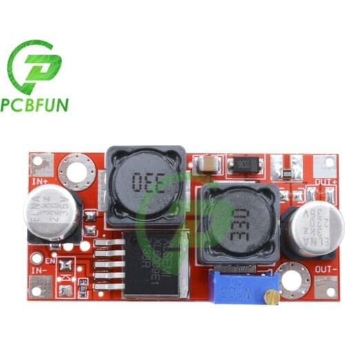 XL6009 Power Supply Adjustable Module 3A 400KHz DC-DC Step Up Down Boost Buck Converter Module Replace LM2577 5-32V to 1.2-35V