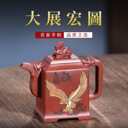 Are recommended by pure manual undressed ore bottom groove qing teapot household pot of kung fu tea set unfolds the pot