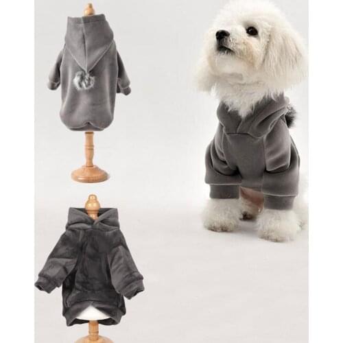 Doggy Pet Hoodie Puppy Cute Dog Winter Warm Pet Dog Clothes Hooded Thick Cotton Cat Puppy Dogs