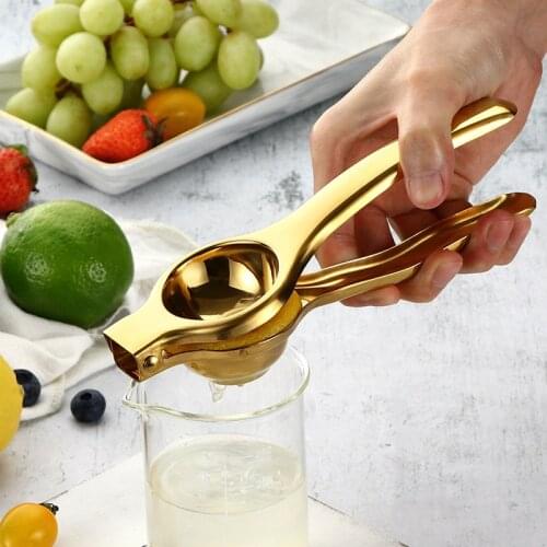 Stainless Steel Citrus Fruits Squeezer Orange Hand Manual Juicer Kitchen Tools Lemon Juicer Orange Queezer Juice Fruit Pressing