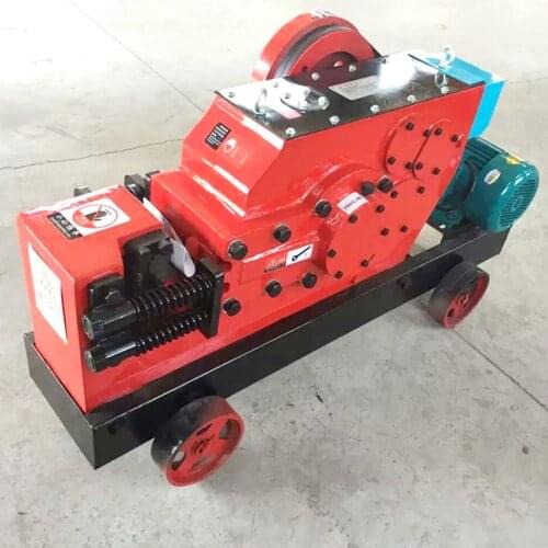 GQ40 Plus Steel Bar Cutter 3Kw Heavy Type Electric Rebar Cutting Machine Round Construction Steel Bar Cut Cutting Machine 380V