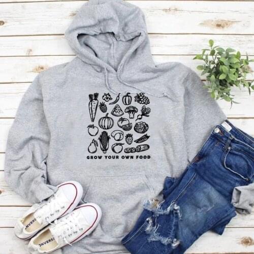 Grow Your Own Food Shirt by Nature Supply hoodies funny women fashion graphic warmer vintage pullovers hoodie quote slogan tops
