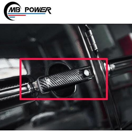 W464 exterior accessories G-class W464 G550 G500 G350 G63 G65 Carbon Fiber Door Handle Cover