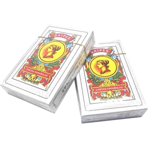 50 Cards Deck Spanish Playing Cards Family Party Board Game Magic Poker Cards