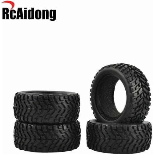 1/10 RC Rally Car Grain Rubber Tires for Traxxas Tamiya XV-01 MF-01X M-05 Ra HPI HSP SAKURA Yokomo BD10 Redcat 1/16 On Road Car