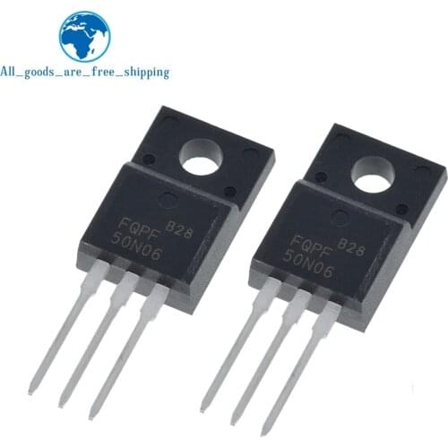 10pcs/lot FQPF50N06 50N06 TO-220F 60V 50A
