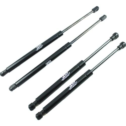 4pcs Auto Bonnet Hood Tailgate Boot Gas Spring Struts Lift Supports Damper For Nissan Murano Z50 2003-2007