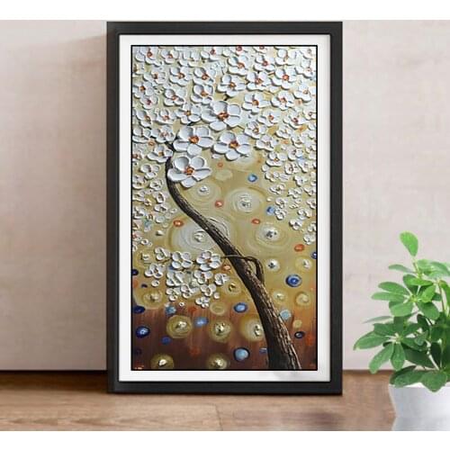 5D DIY Diamond Painting Flowers Decoration Home Full Square Drill Picture Of Rhinestone Mosaic Diamond Embroidery Flower