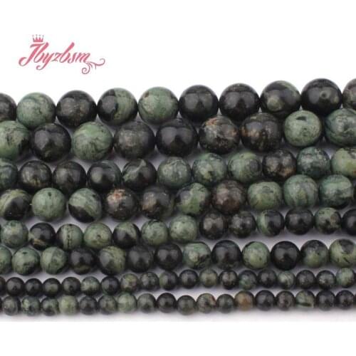 6,8,10mm Smooth Round Beads Ball Green Mutil-Color Jaspers Agates Stone Beads For Necklace Jewelry Making 15" Free Shipping DIY
