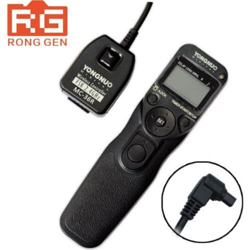 YONGNUO MC-36R/C3 Wireless Timer Remote for CANON 5D II 7D 1D IV 50D 40D 30D 20D