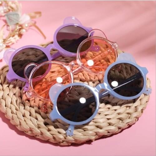 Children Sunglasses Anti-Ultraviolet Cartoon Decorative Glasses Photography Props For Boys and Girls 2-10 Years Old