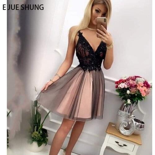 E JUE SHUNG Womens Lace Dresses