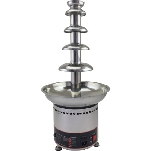 Commercial Automatic Chocolate Fountain Machine Party Wedding Banquet 5 Layers110V 220V Chocolate Waterfall Fountain Hot Pot