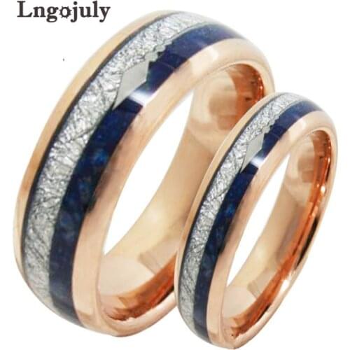 Fashion Couple Ring Tungsten Carbide Ring Wedding Ring Jewelry Engagement Wedding Anniversary Tungsten Ring For Men Women Gifts
