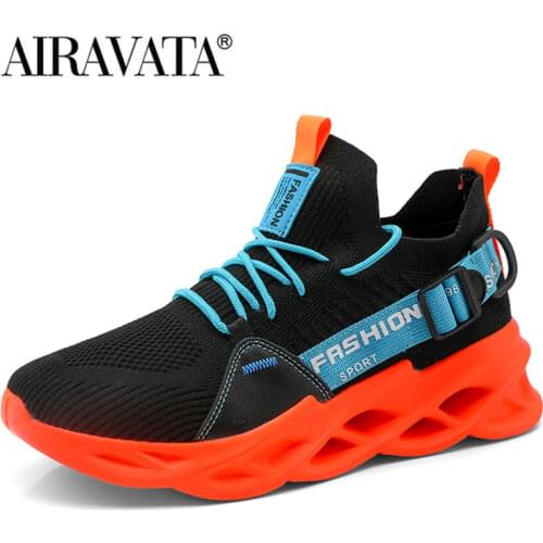 Men Fashion Breathable Sneakers Running Shoes Lightweight Casual Sport Shoes