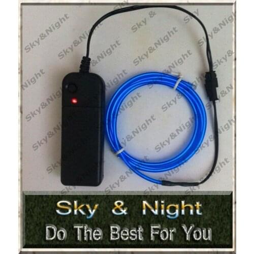 3.2mm diameter Low Price with good quality soft el cable with dynamic light-red/green/white/blue/pink/orange/yellow