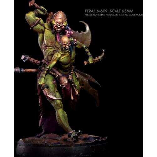 65MM Resin model kits figure colorless and self-assembled A-609