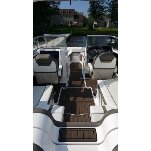 2016-2018 YAMAHA 242 Cockpit Swim Platform Pads 1/4" 6mm EVA Teak Decking