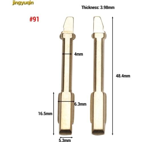 Jingyuqin Remote Car KD Key Blade HU101 FO21 FO38 For Ford Focus Fusion Mondeo Fiesta Galaxy Flip Blank NO.19 38 90 91 98 109