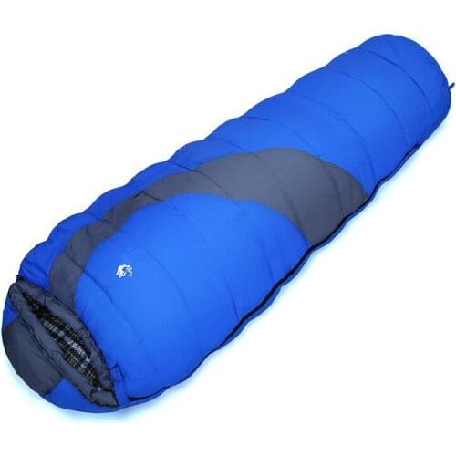 Hot selling outdoor camping travel mummy style autumn and winter camping adult sleeping bag