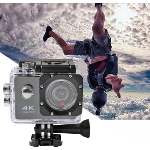 Dual Screen Ultra HD 4K Action Camera WIFI Remote Control Sport Camera 12MP 170D Helmet Camera waterproof Pro Sports DV