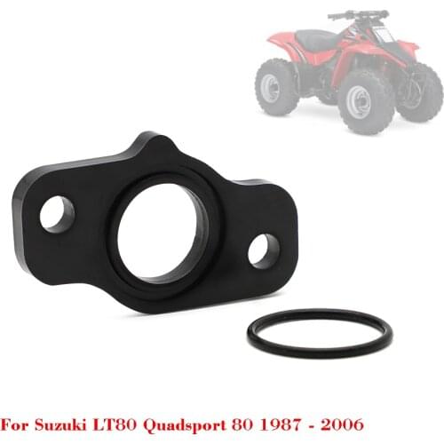 ATV Parts Carburetor Mounting Joint Insulator Seal O-ring Rubber Black For Suzuki LT80 LT 80 Quadsport 80 1987 - 2006 2005 2004