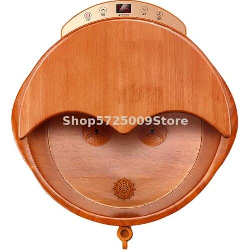 Foot Bath Full Automatic Foot Bath Heating Constant Temperature Foot Bath Electric Massage Foot Therapy Machine Household W