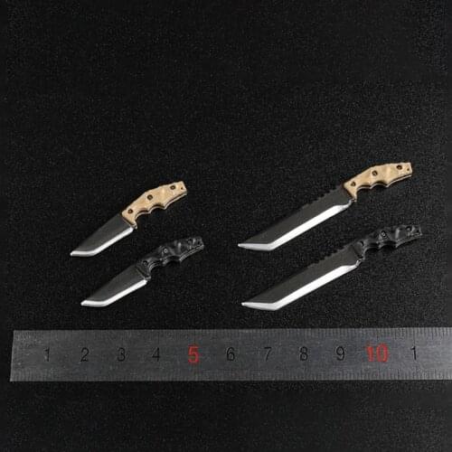 1/6 Soldier As060 Military Tactical Dagger Model Long And Short 12 Inch Action Figure Accessories