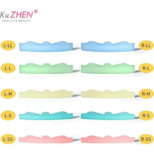 3/5pair Eyelash Perming Pad Silicone Eyelashes Perming Curler Reusable Lash Lift Shield Pads For Perfect Lasting Eyelash Lifting