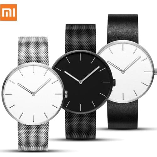 Xiaomi Mijia TwentySeventeen Analog Quartz Watch 39mm Dial Luminous Hands 3ATM Water Resistant Fashion Elegant Men Women Luxury