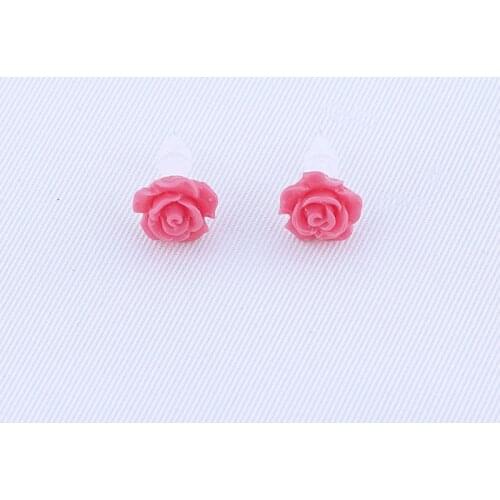 Athemis Sailor Moon Kino Makoto/ Sailor Jupiter Cosplay Accessory Earrings Rose Flower Stud Earrings